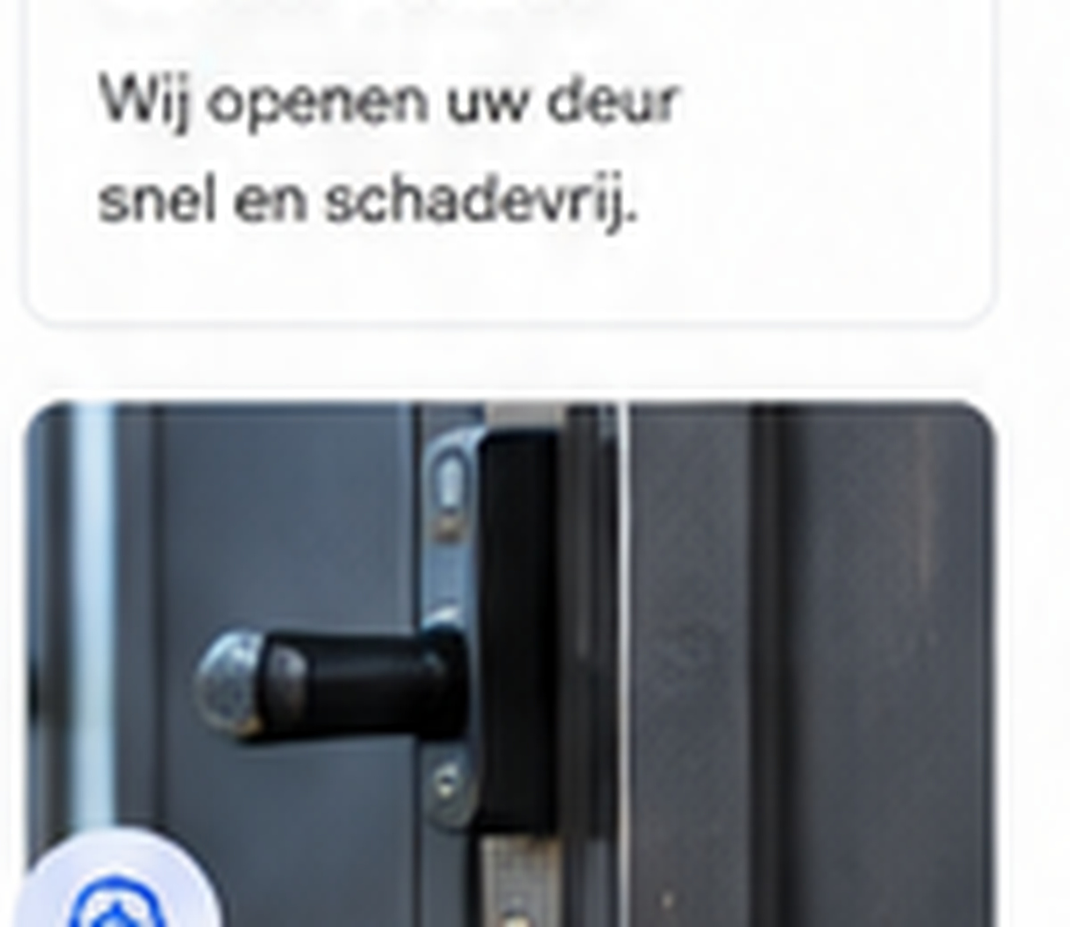 Beveiligingsslot plaatsen