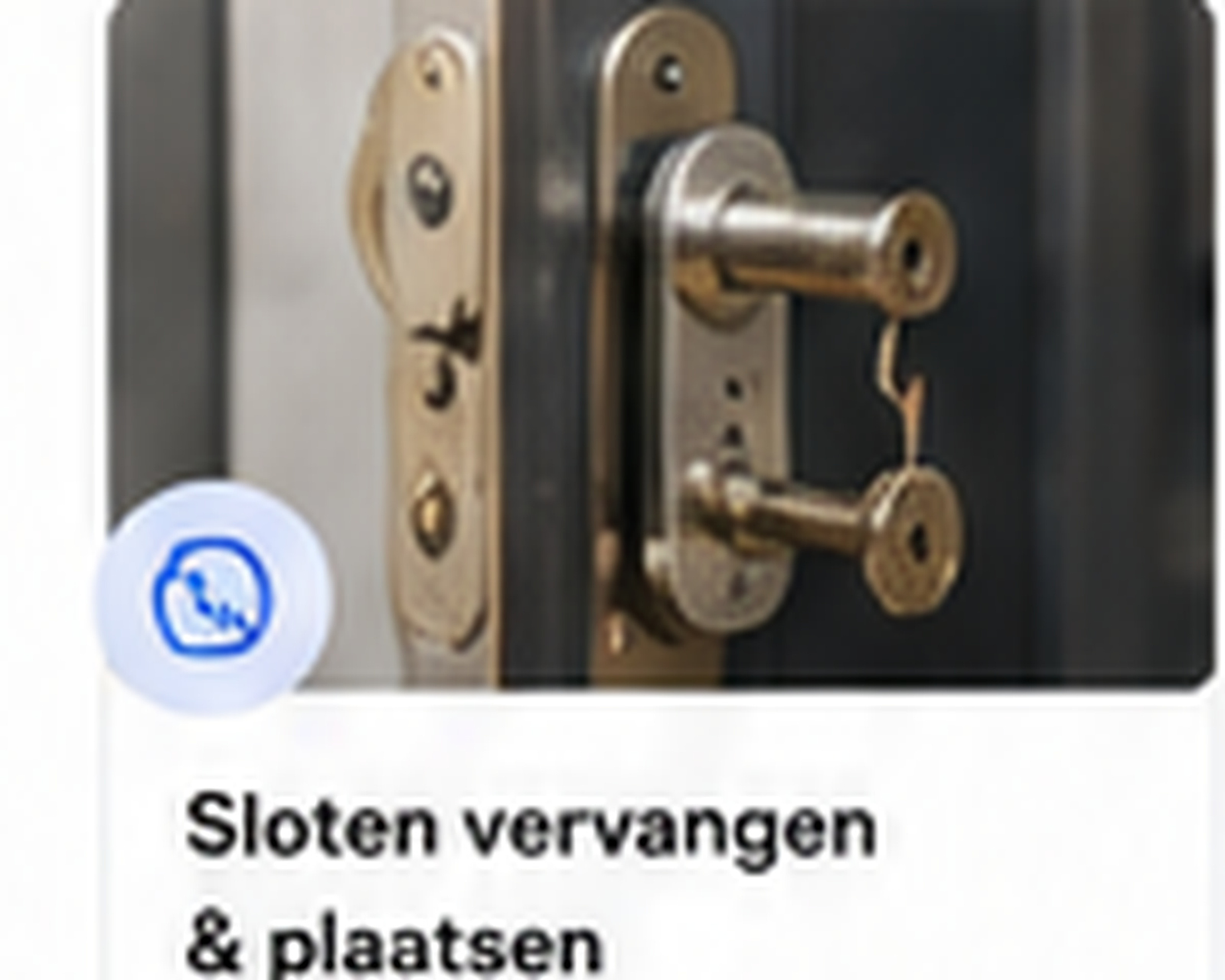 Slot vervangen